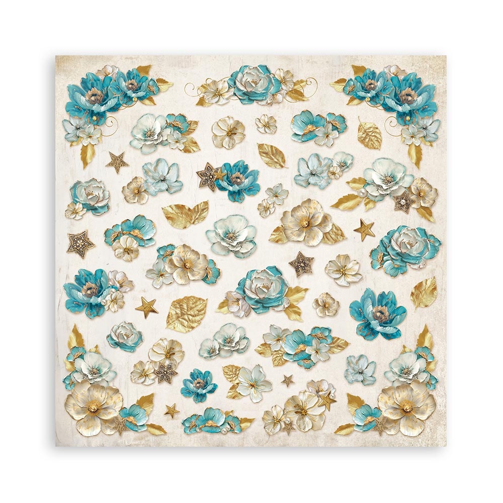 Stamperia Scrapbooking Pad 22 sheets cm 30,5x30,5 (12"x12") Single face - Masquerade