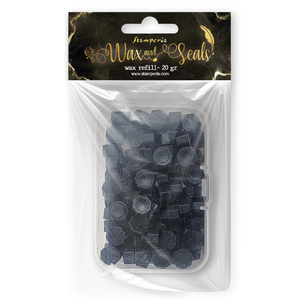 Stamperia Wax Refill gr 20 - Matt black