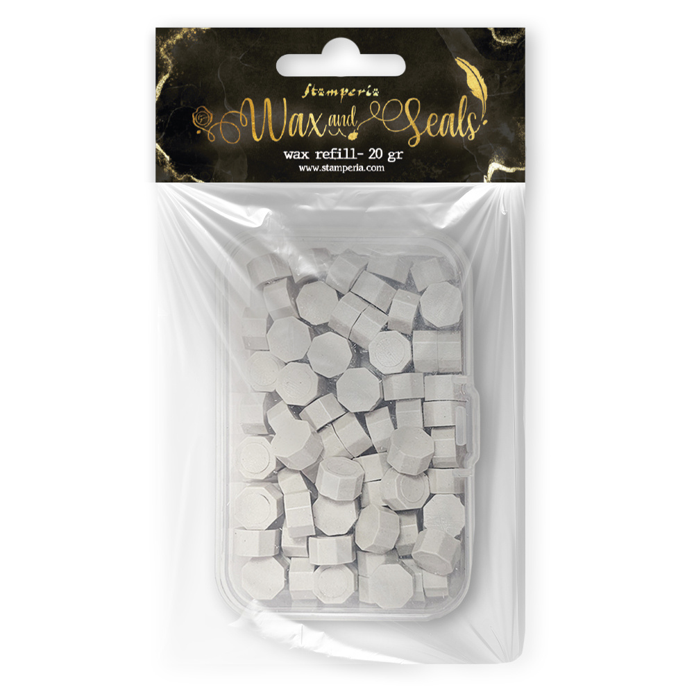 Stamperia Wax Refill gr 20 - Matt white