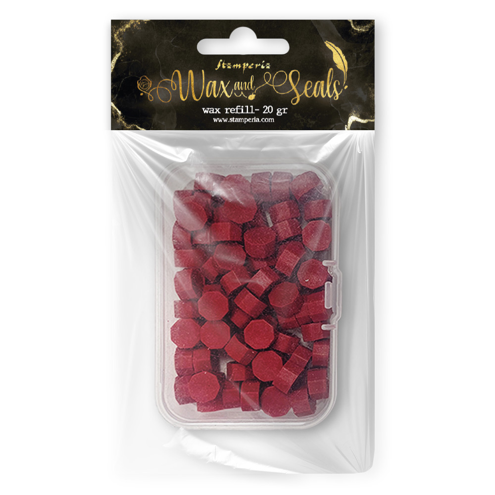 Stamperia Wax Refill gr 20 - Seal red