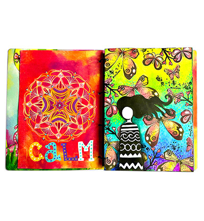 Studio Light ABM Clear Stamp Layered Butterflies Art By Marlene nr.779