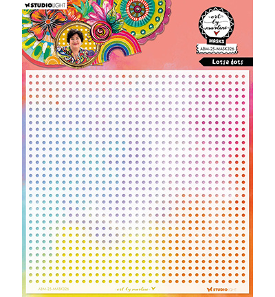Studio Light ABM Mask Lotsa Dots Art By Marlene nr.326