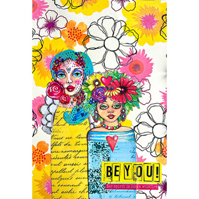 Studio Light ABM Collage Paper Brights Art By Marlene nr.277