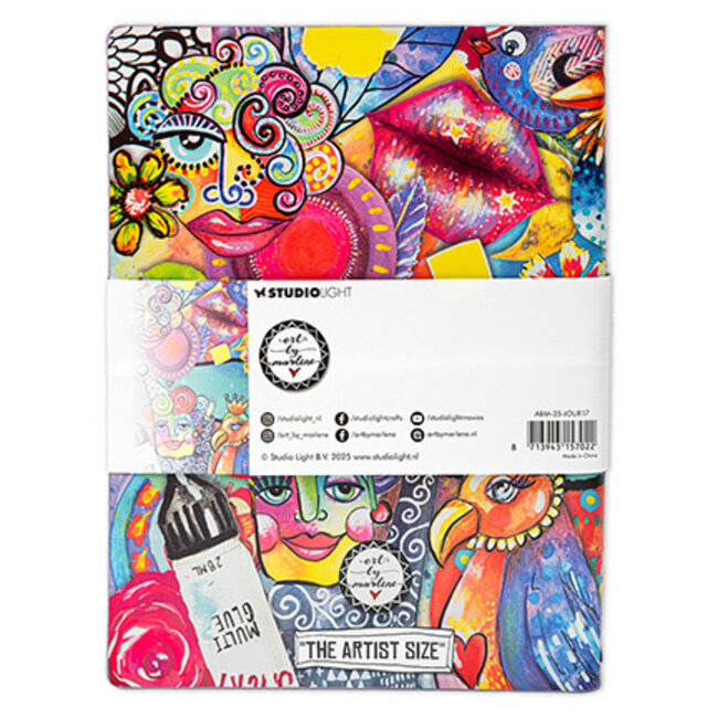 Studio Light ABM Art Journal Artist size, 20 sheets Art By Marlene nr.17