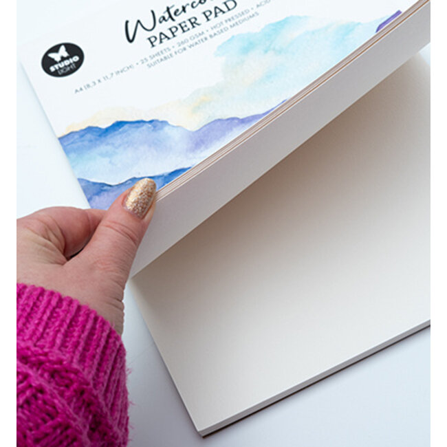 Studio Light SL Paper Pad Watercolour Consumables nr.280