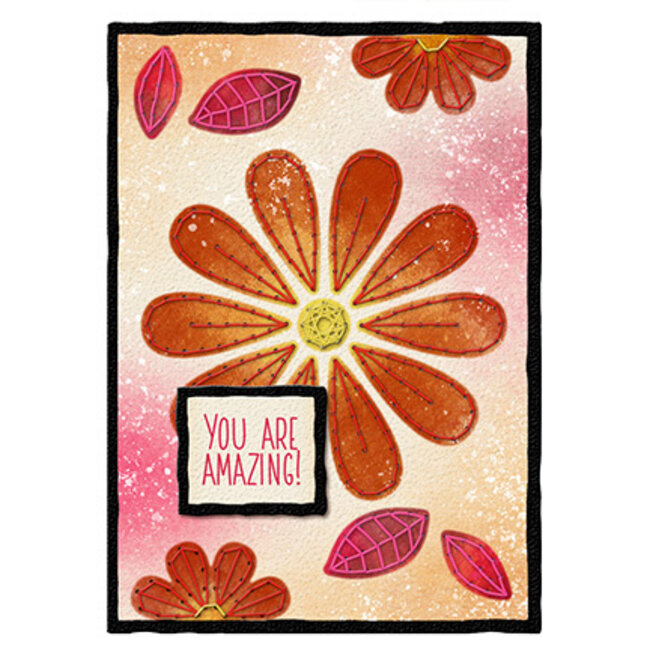 Studio Light SL Mask Embroidery, Large Daisy Essentials nr.344