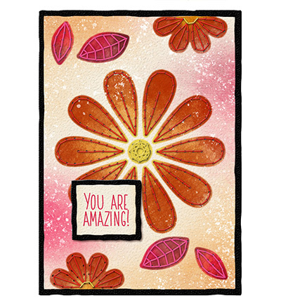 Studio Light SL Mask Embroidery, Large Daisy Essentials nr.344