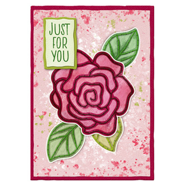 Studio Light SL Mask Embroidery, Classic Rose Essentials nr.345