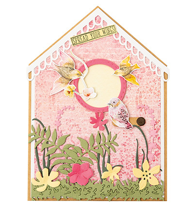 Studio Light SL Cutting Die House Card Spring Meadow nr.947