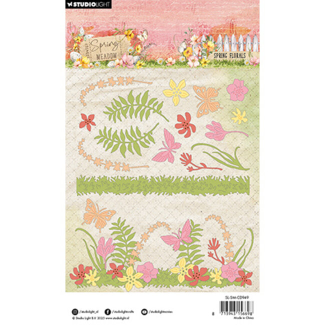 Studio Light SL Cutting Die Spring Florals Spring Meadow nr.949