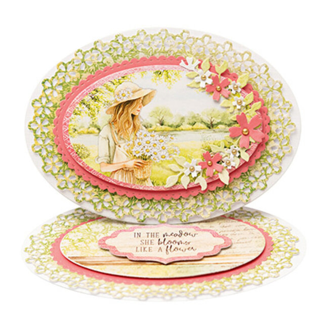 Studio Light SL Designer Paper Pad Backgroundpaper Spring Meadow nr.270