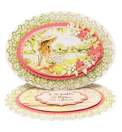 Studio Light SL Designer Paper Pad Backgroundpaper Spring Meadow nr.270