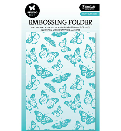 Studio Light SL Embossing Folders Pretty Butterflies Essentials nr.26