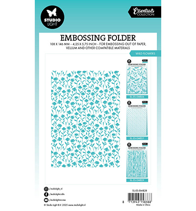 Studio Light SL Embossing Folders Wild Flowers Essentials nr.28
