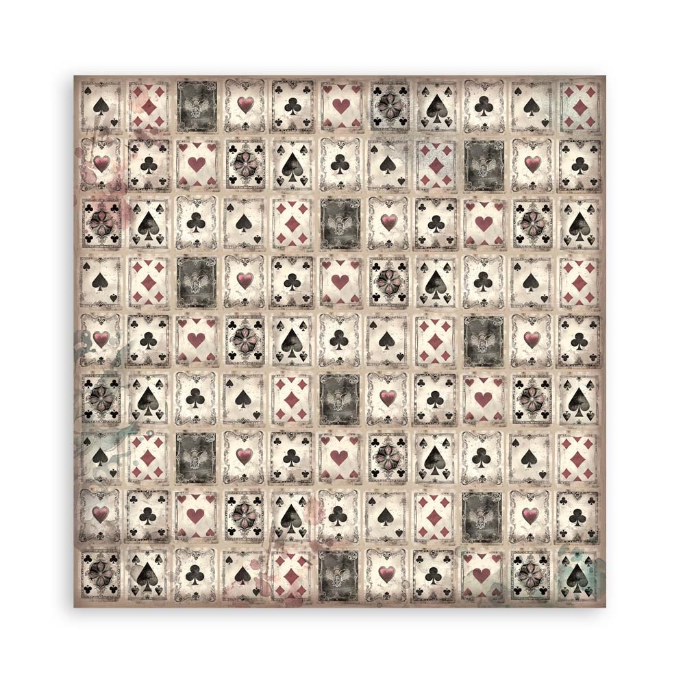 Stamperia Scrapbooking Pad 22 sheets cm 20,3X20,3 (8"X8") Single Face Master of Magic