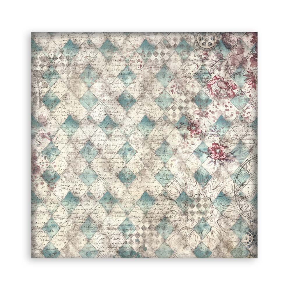 Stamperia Scrapbooking Pad 22 sheets cm 20,3X20,3 (8"X8") Single Face Master of Magic