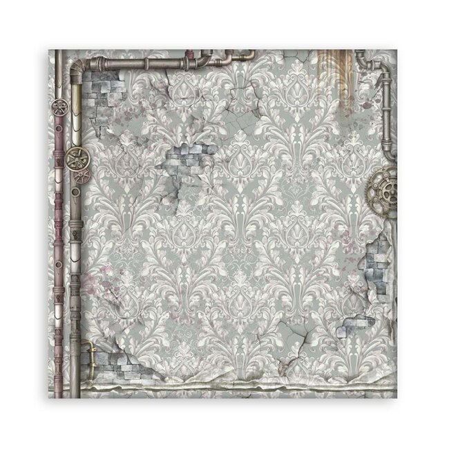 Stamperia Papierblok 20,3x20,3 cm - 22 vellen - Single Face Master of Magic