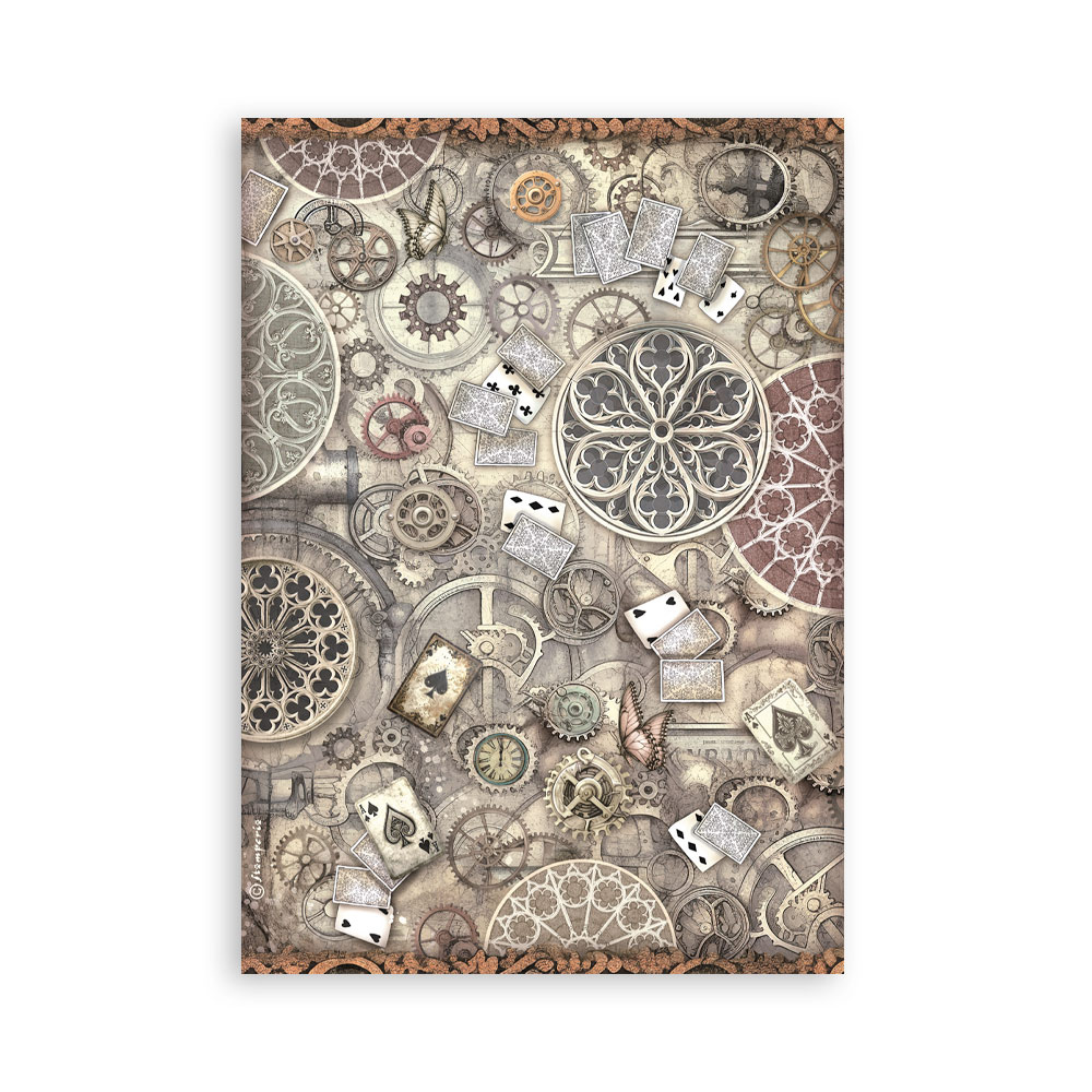 Stamperia Washi pad 8 sheets A5 - Master of Magic