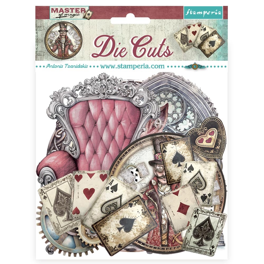 Stamperia Die cuts assorted - Master of Magic
