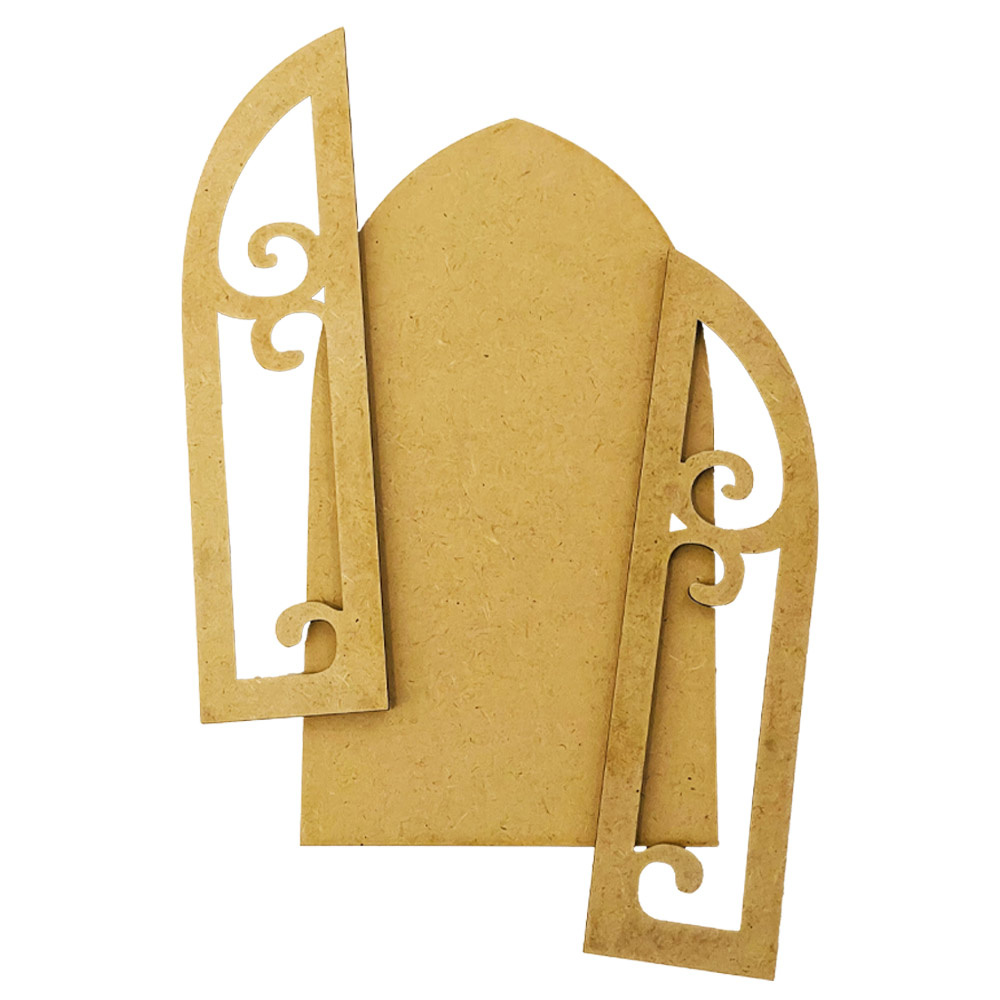 Stamperia Crafty shapes: Master of Magic window