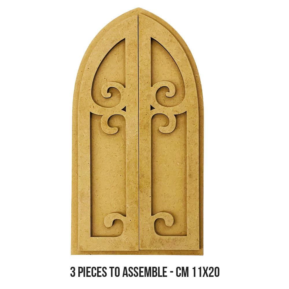 Stamperia Crafty shapes: Master of Magic window