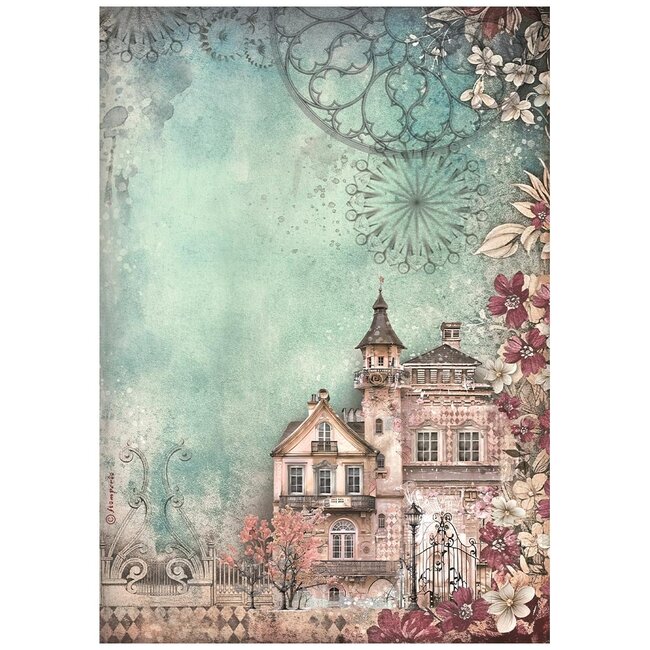 Stamperia Selection 6 Rice paper A4 - Master of Magic