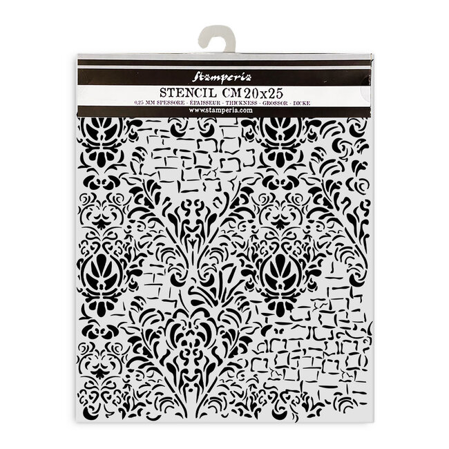 Stamperia Thick stencil cm 20X25 - Master of Magic tapestry