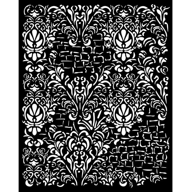 Stamperia Thick stencil cm 20X25 - Master of Magic tapestry