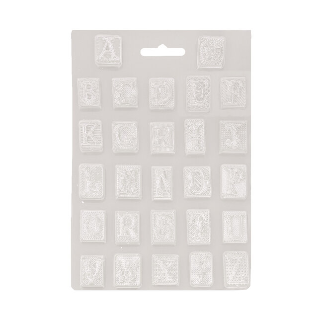 Stamperia Soft Mould A4 - Master of Magic alphabet