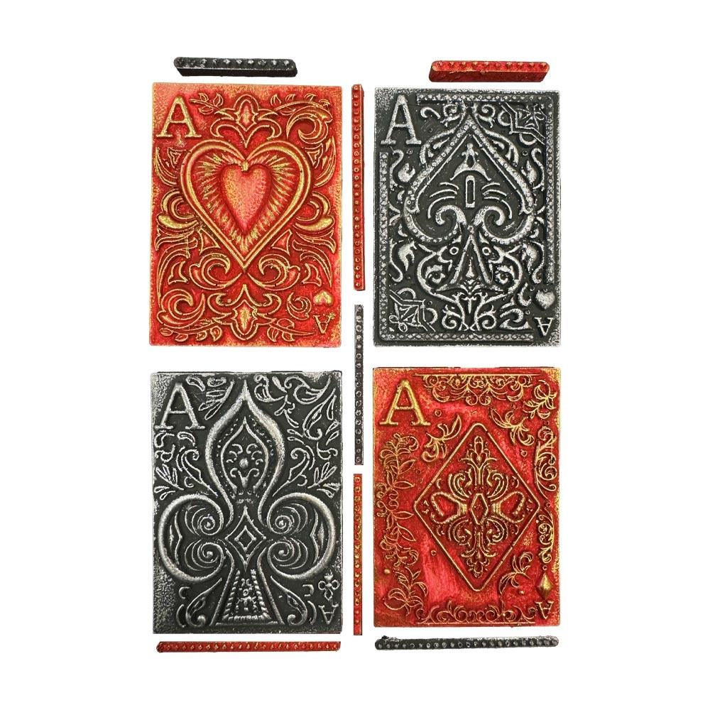 Stamperia Silicon mould A5 - Master of Magic cards