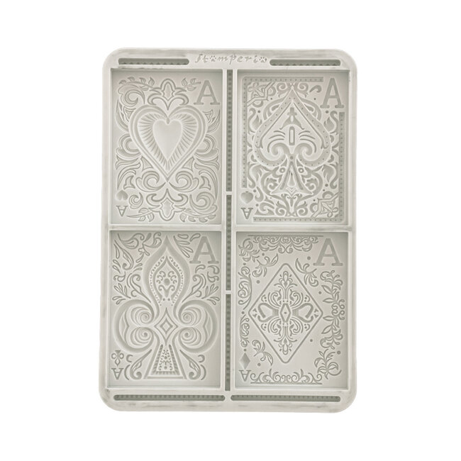 Stamperia Silicon mould A5 - Master of Magic cards