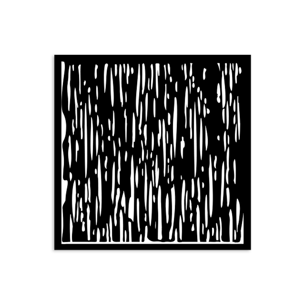 Stamperia Thick stencil cm 12X12 - Lines pattern