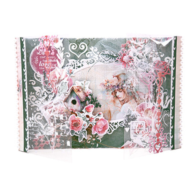 Studio Light JMA Die-cut Paper Pad Paper Elements Sending You Love nr.287