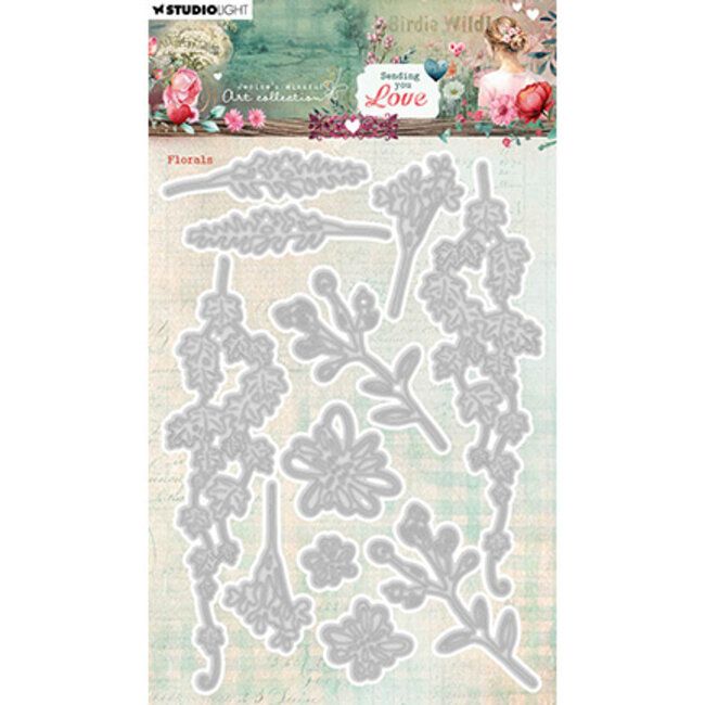 Studio Light JMA Cutting Die Florals Sending You Love nr.963