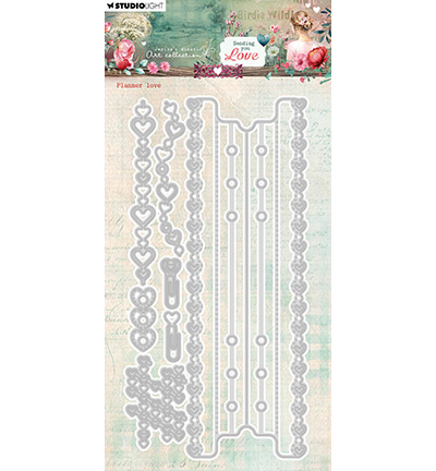 Studio Light JMA Cutting Die Planner Love Sending You Love nr.961