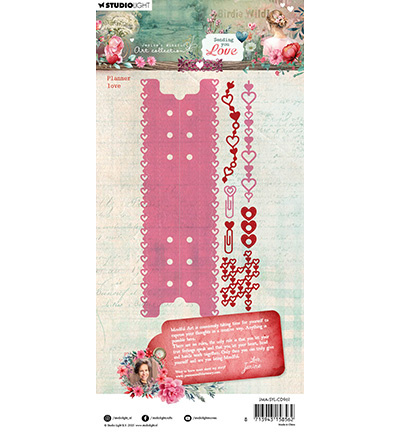 Studio Light JMA Cutting Die Planner Love Sending You Love nr.961
