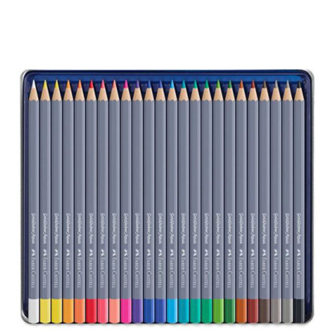 Faber Castell FC-114624) Aquarelpotlood FC Goldfaber etui a 24st. Creative Studio