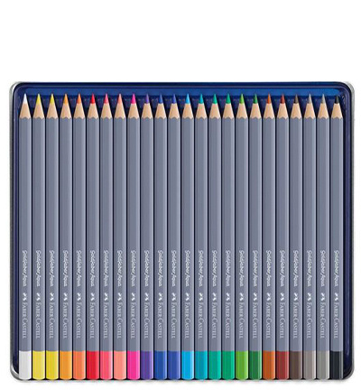 Faber Castell FC-114624) Aquarelpotlood FC Goldfaber etui a 24st. Creative Studio