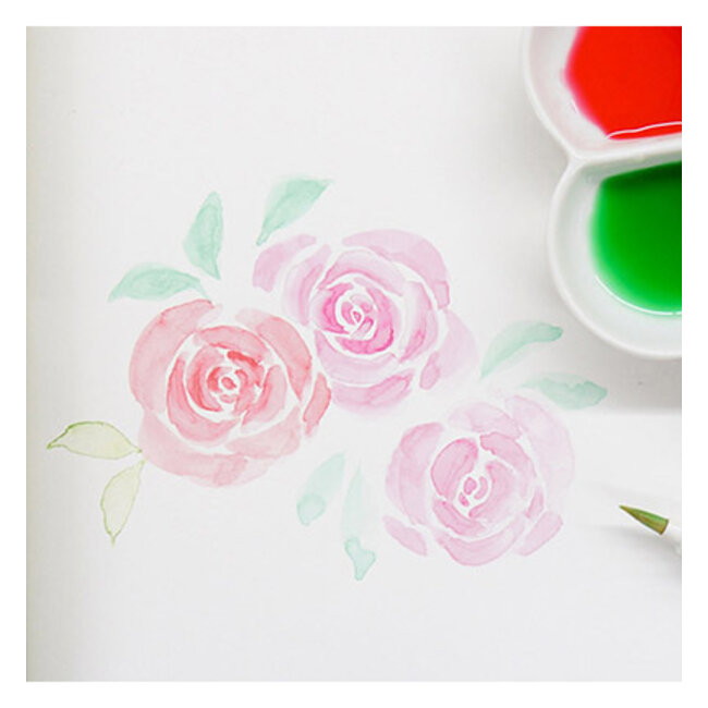 Kuretake / ZIG (MC20/18V) Gansai Tambi Set 18 Colours