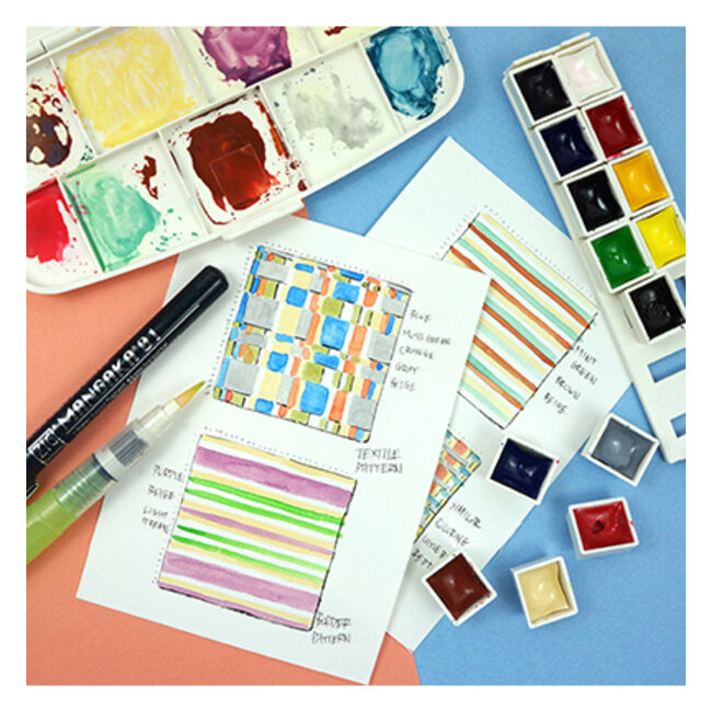 Kuretake / ZIG (MC30-1) Gansai Tambi Portable Set