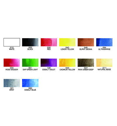 Kuretake / ZIG (MC30-1) Gansai Tambi Portable Set