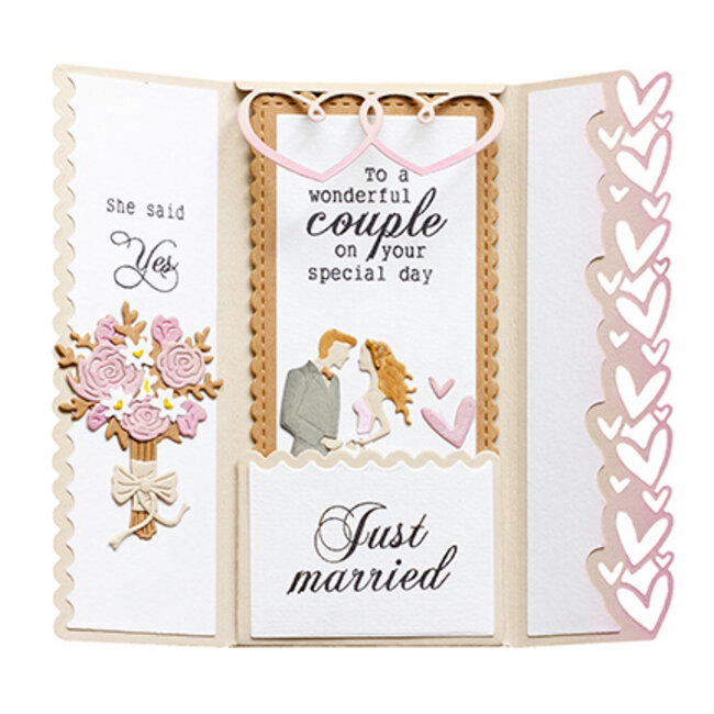 Studio Light SL Cutting Die Heart Envelope Essentials nr.954