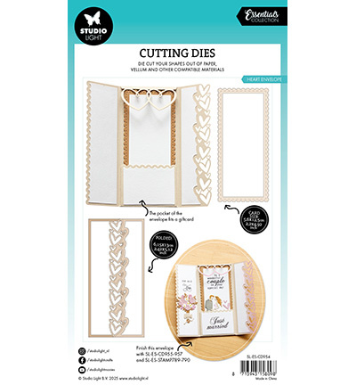 Studio Light SL Cutting Die Heart Envelope Essentials nr.954
