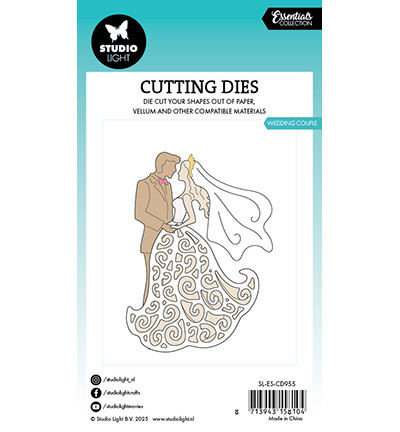 Studio Light  SL Cutting Die Wedding Couple Essentials nr.955