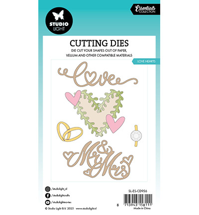 Studio Light SL Cutting Die Love Hearts Essentials nr.956