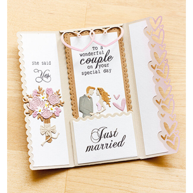 Studio Light SL Clear stamps Wedding Day Essentials nr.790