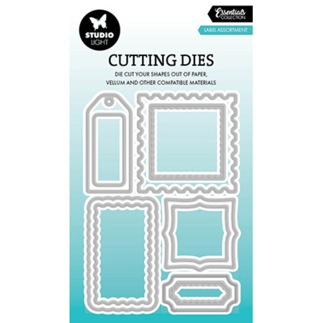 Studio Light SL Cutting Die Label Assortment Essentials nr.979