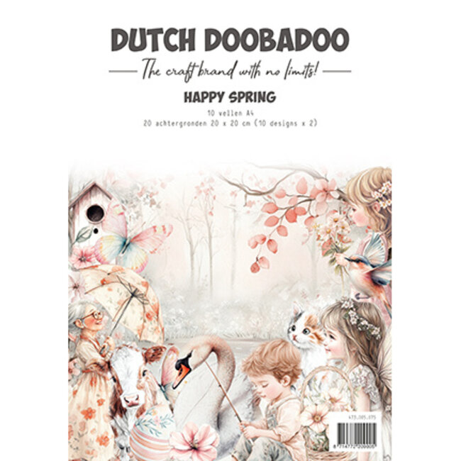 Dutch Doobadoo DDBD Collage Happy Spring