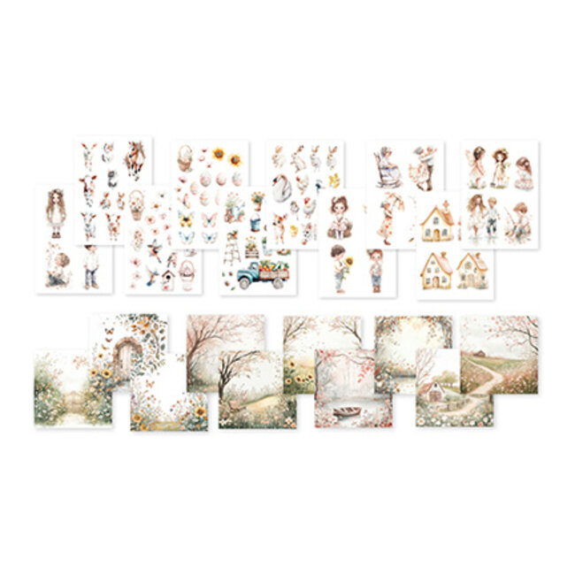 Dutch Doobadoo DDBD Collage Happy Spring