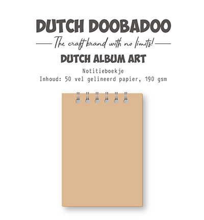 Dutch Doobadoo DDBD MDF Art Journal with Paper A6
